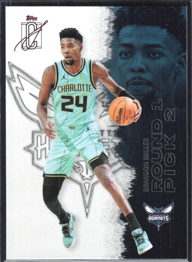 2025-26 Topps Signature Class #3 Brandon Miller – framsida