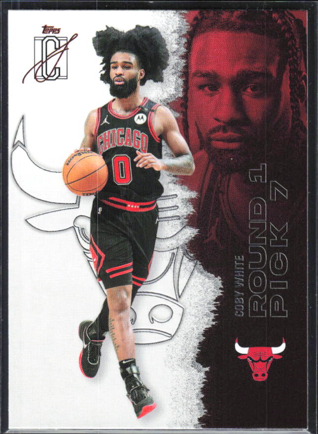 2025-26 Topps Signature Class #10 Coby White – framsida