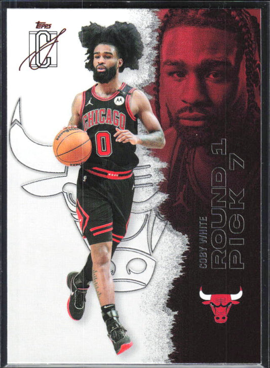 2025-26 Topps Signature Class #10 Coby White – framsida