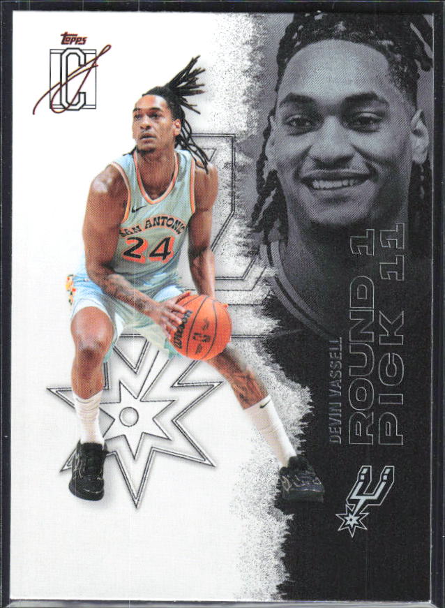 2025-26 Topps Signature Class #34 Devin Vassell – framsida