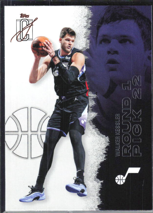 2025-26 Topps Signature Class #40 Walker Kessler – framsida