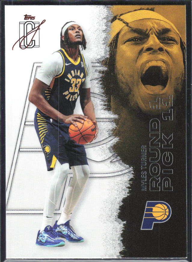 2025-26 Topps Signature Class #92 Myles Turner – framsida