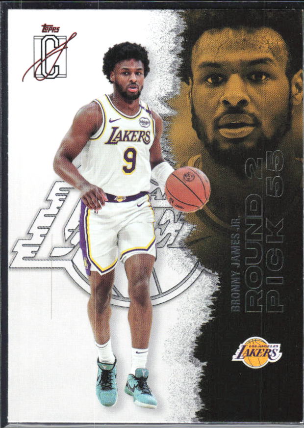 2025-26 Topps Signature Class #1 Bronny James Jr. – framsida