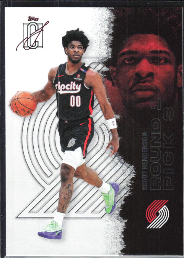 2025-26 Topps Signature Class #75 Scoot Henderson – framsida