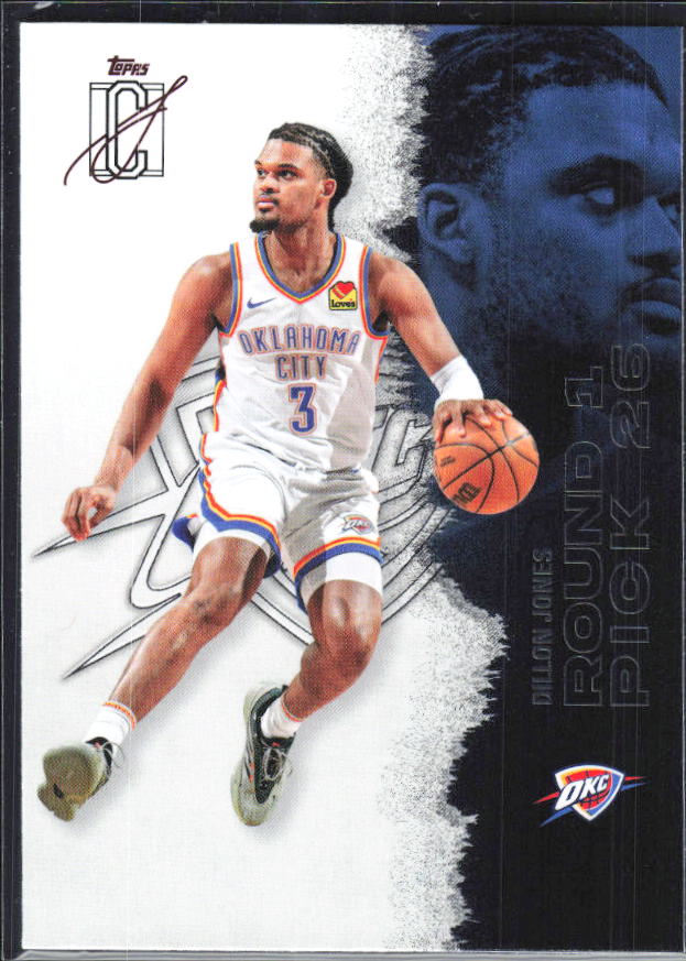 2025-26 Topps Signature Class #11 Dillon Jones – framsida
