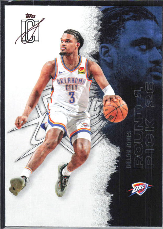 2025-26 Topps Signature Class #11 Dillon Jones – framsida