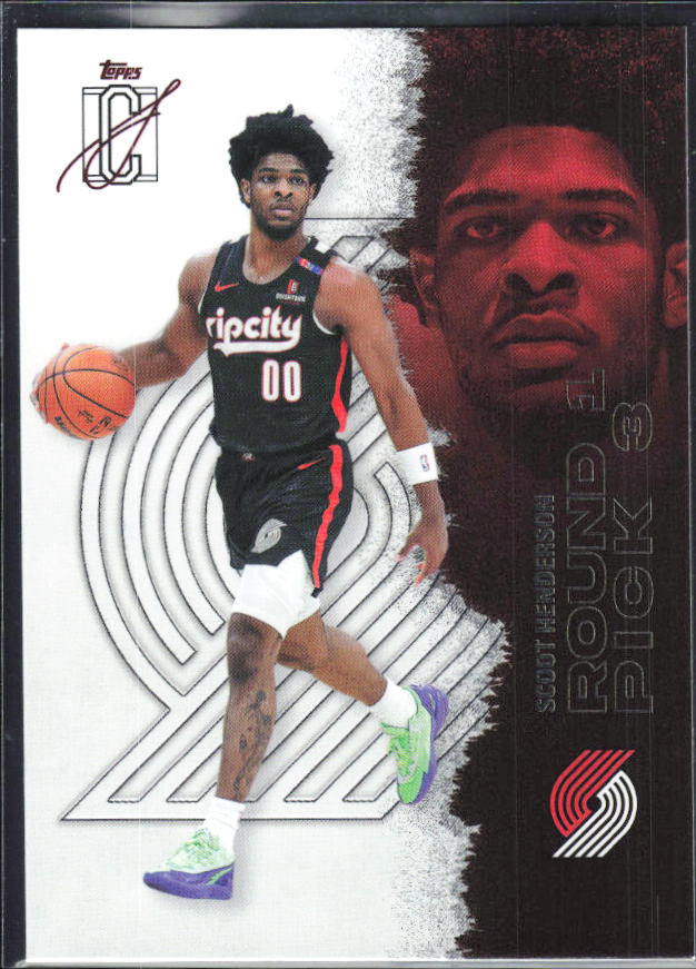 2025-26 Topps Signature Class #75 Scoot Henderson – framsida