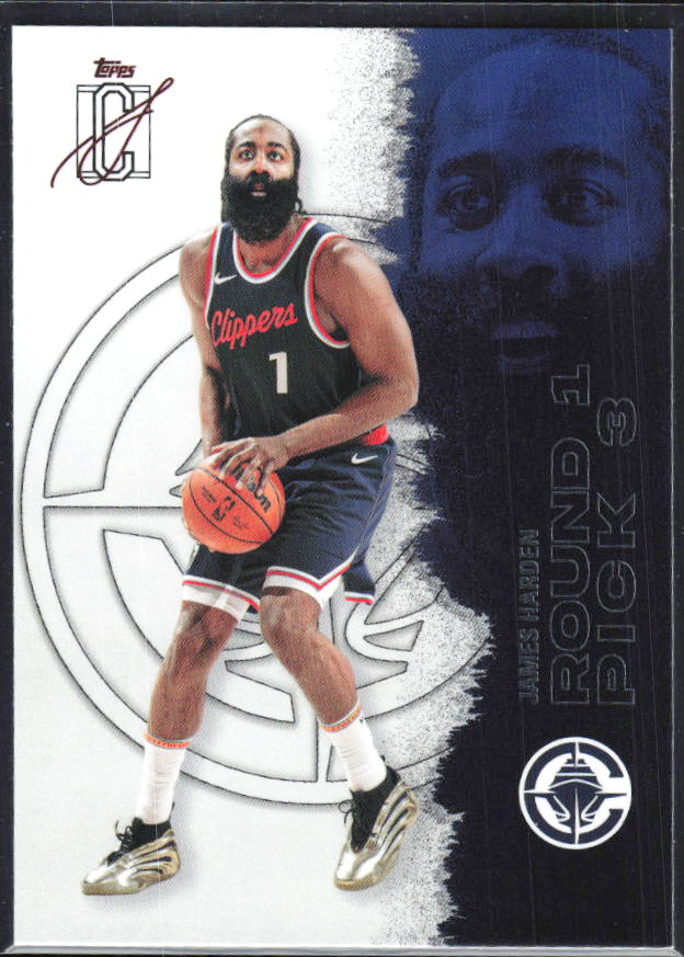 2025-26 Topps Signature Class #62 James Harden – framsida