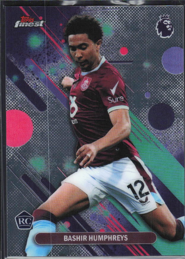 2025-26 Topps Finest Premier League #24 Bashir Humphreys – framsida