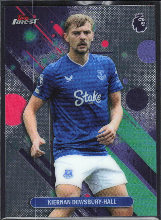 2025-26 Topps Finest Premier League #39 Kiernan Dewsbury-Hall – framsida