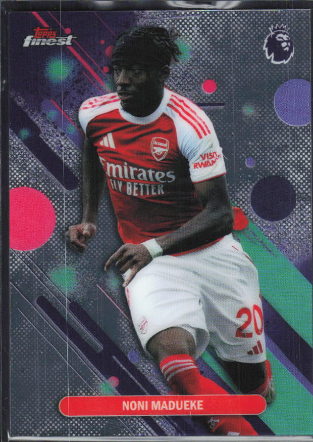 2025-26 Topps Finest Premier League #8 Noni Madueke – framsida