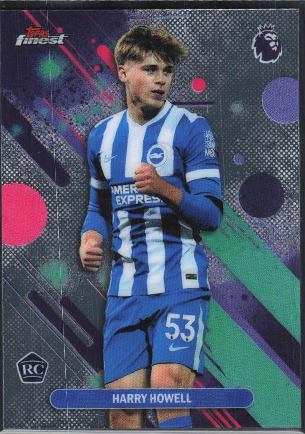 2025-26 Topps Finest Premier League #19 Harry Howell – framsida