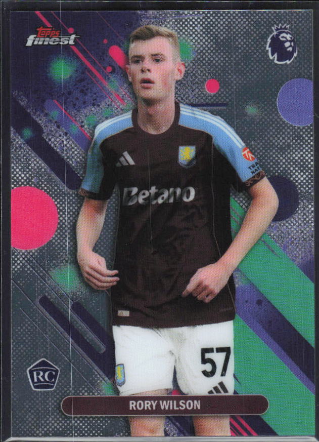 2025-26 Topps Finest Premier League #10 Rory Wilson – framsida