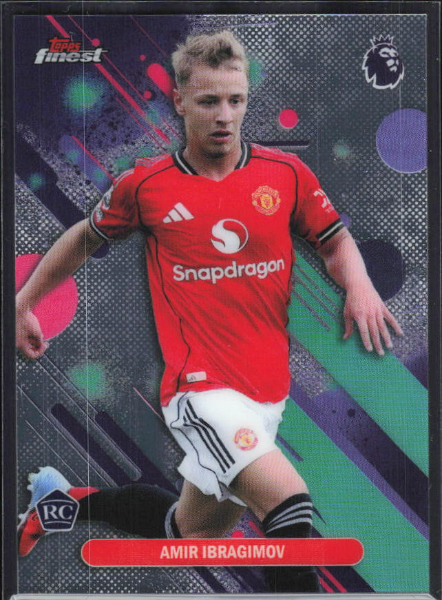 2025-26 Topps Finest Premier League #69 Amir Ibragimov – framsida