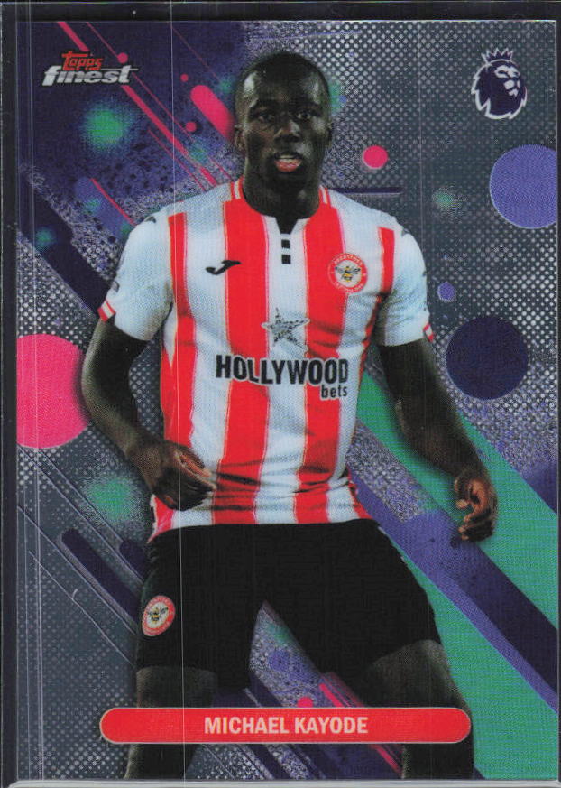 2025-26 Topps Finest Premier League #14 Michael Kayode – framsida
