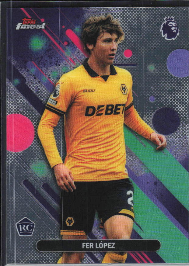 2025-26 Topps Finest Premier League #98 Fer López – framsida