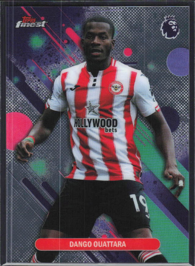 2025-26 Topps Finest Premier League #15 Dango Ouattara – framsida