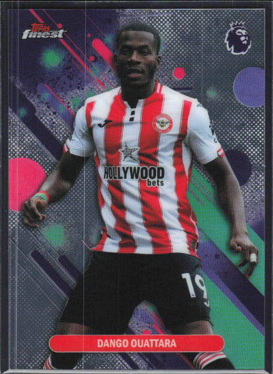 2025-26 Topps Finest Premier League #15 Dango Ouattara – framsida