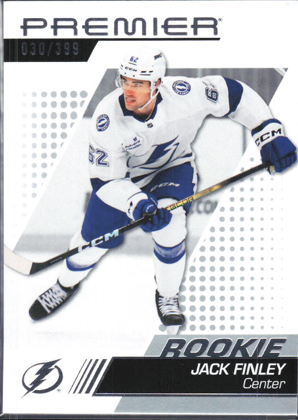 2025-26 Upper Deck Premier Jack Finley #133 Rookie 030/399 – framsida