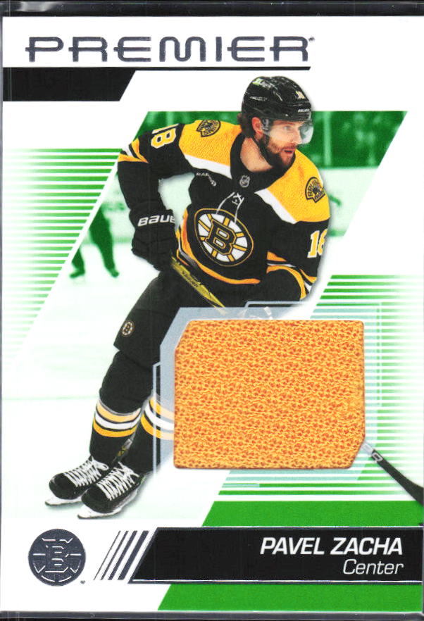 2025-26 Upper Deck Premier Pavel Zacha #67 Jersey – framsida