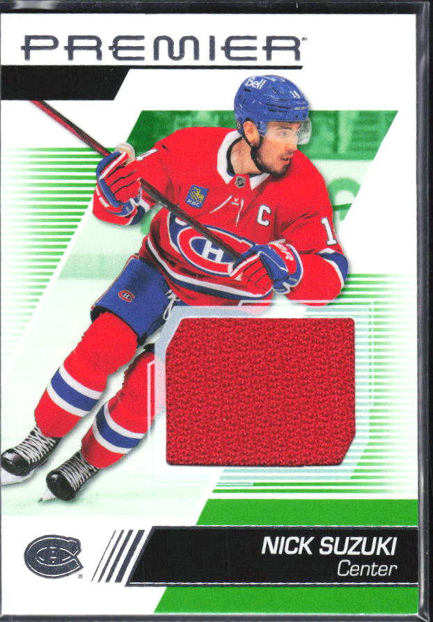 2025-26 Upper Deck Premier Nick Suzuki #34 Jersey – framsida