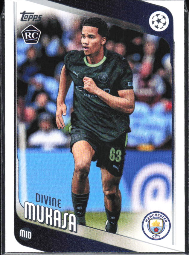 2025-26 Topps UEFA Club Competitions #49 Divine Mukasa – framsida