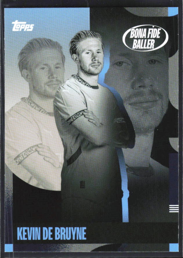 2024-25 Topps Manchester City Team Set #47 Kevin De Bruyne – framsida