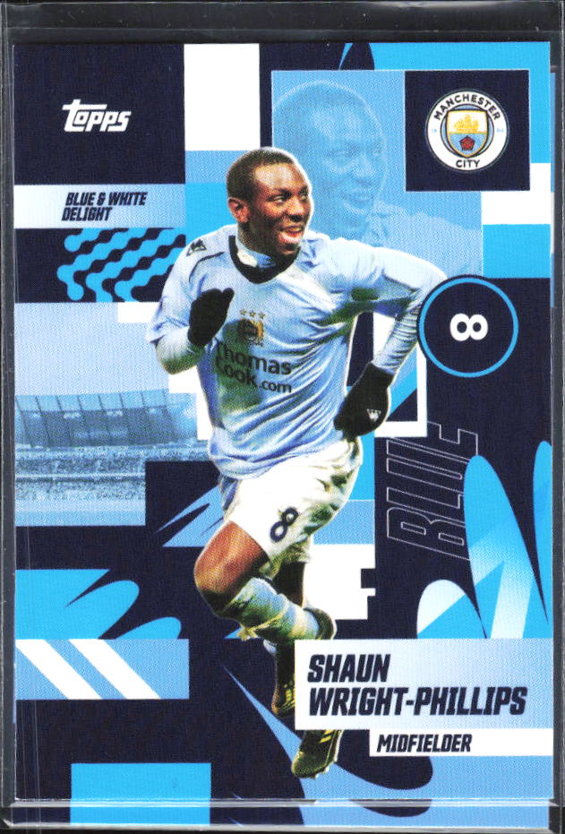 2024-25 Topps Manchester City Team Set #34 Shaun Wright-Phillips – framsida