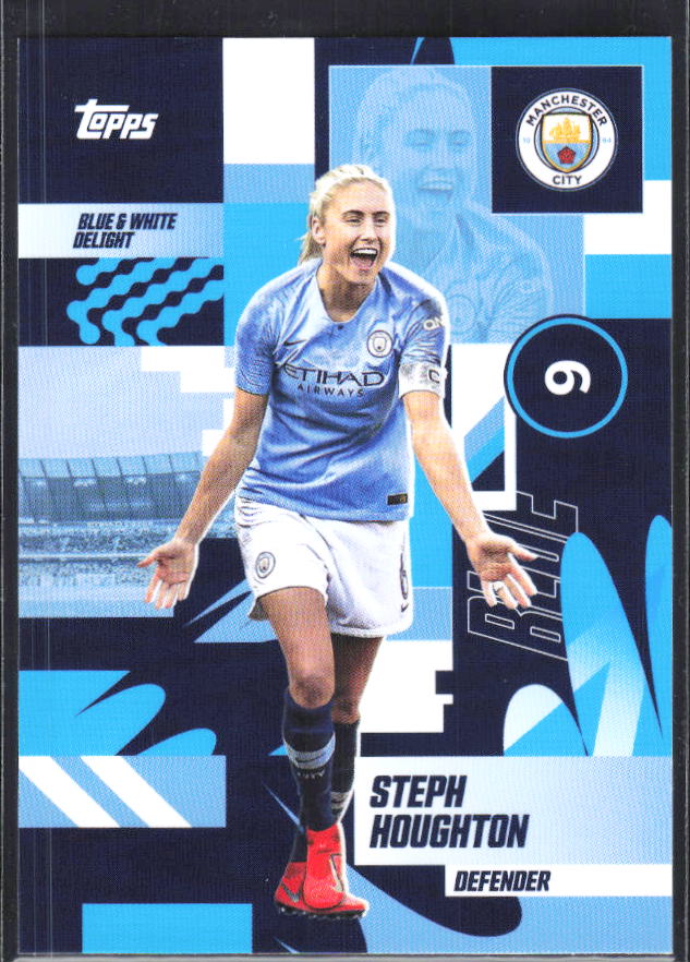 2024-25 Topps Manchester City Team Set #27 Steph Houghton – framsida