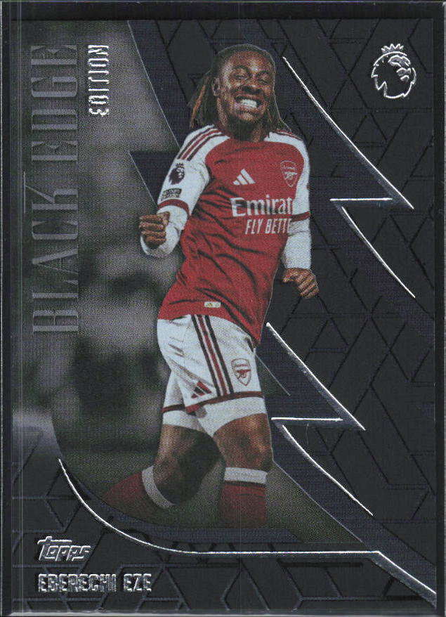 2026-27 Topps Premier League Eberechi Eze #BE1 Black Edge Edition – framsida