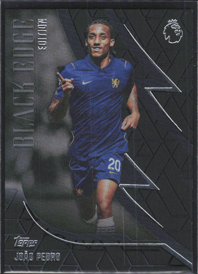 2026-27 Topps Premier League João Pedro #BE14 Black Edge Edition – framsida