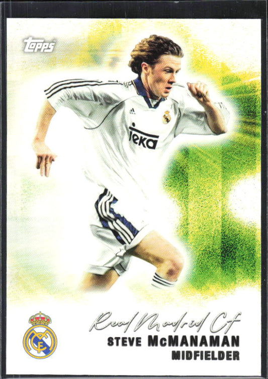 2025-26 Topps Real Madrid Team Set #33 Steve McManaman – framsida
