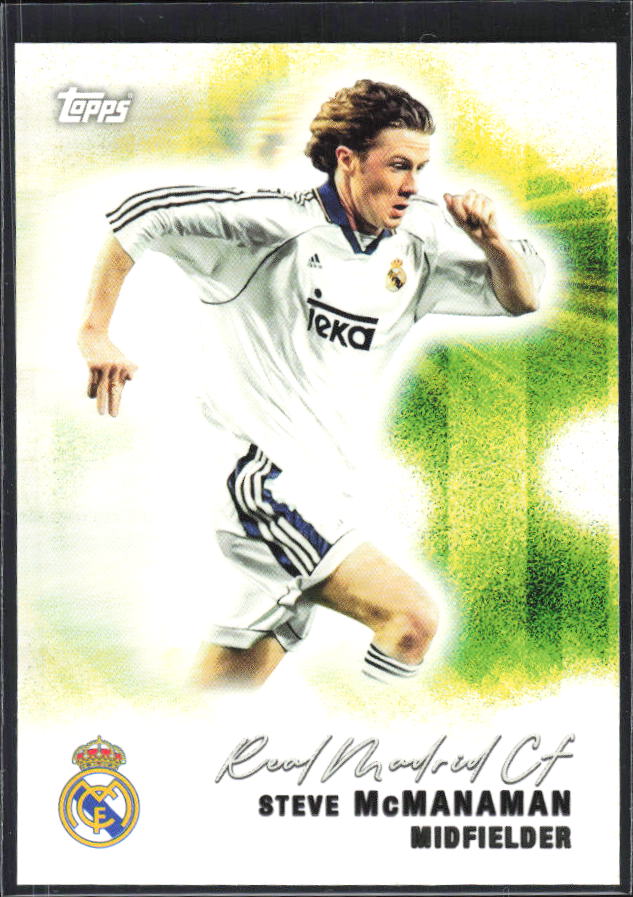2025-26 Topps Real Madrid Team Set #33 Steve McManaman – framsida