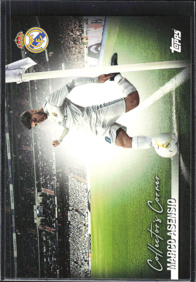2025-26 Topps Real Madrid Team Set #40 Marco Asensio – framsida