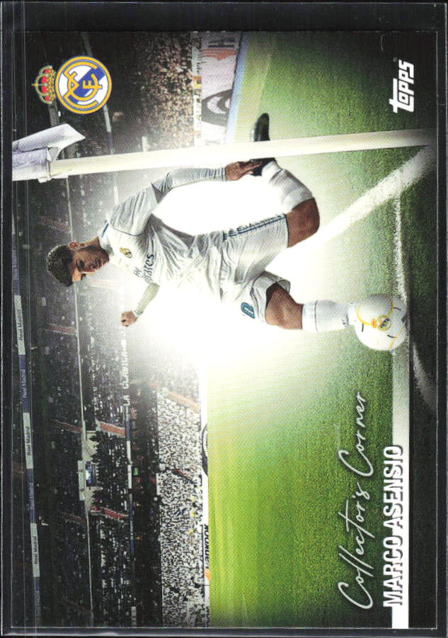 2025-26 Topps Real Madrid Team Set #40 Marco Asensio – framsida