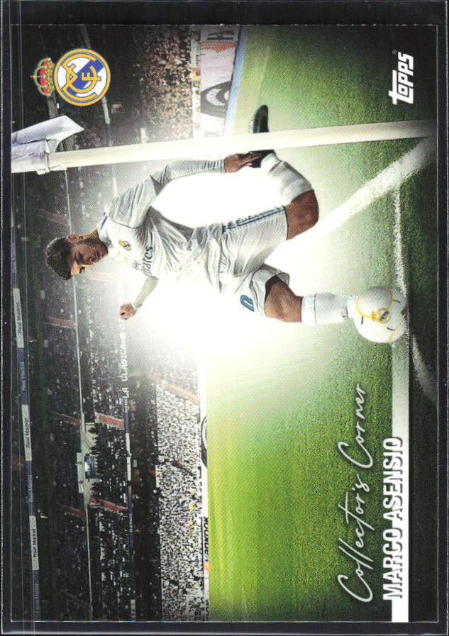 2025-26 Topps Real Madrid Team Set #40 Marco Asensio – framsida