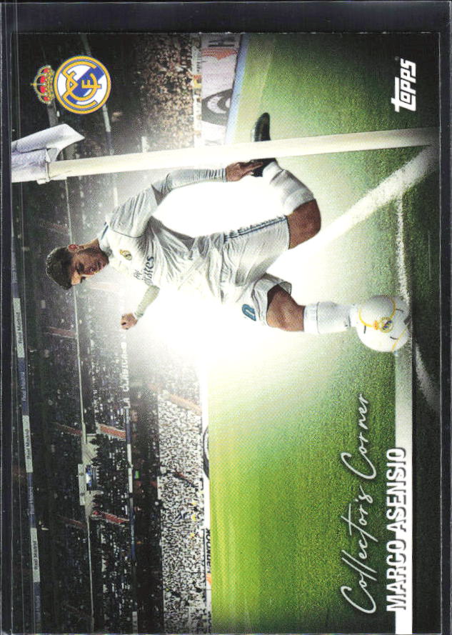2025-26 Topps Real Madrid Team Set #40 Marco Asensio – framsida