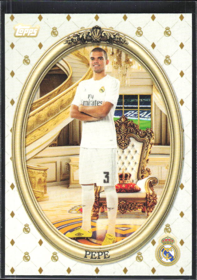 2025-26 Topps Real Madrid Team Set #44 Pepe – framsida