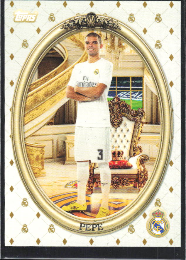 2025-26 Topps Real Madrid Team Set #44 Pepe – framsida