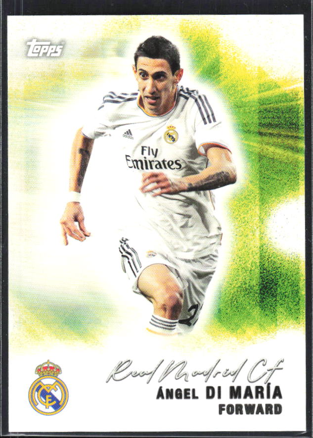 2025-26 Topps Real Madrid Team Set #32 Ángel Di María – framsida