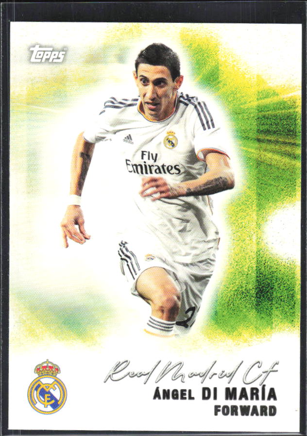 2025-26 Topps Real Madrid Team Set #32 Ángel Di María – framsida