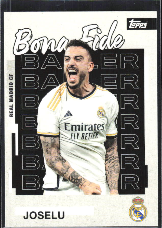 2025-26 Topps Real Madrid Team Set #24 Joselu – framsida