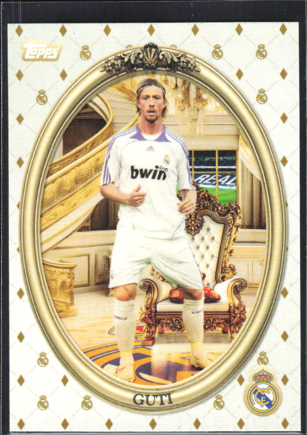 2025-26 Topps Real Madrid Team Set #45 Guti – framsida