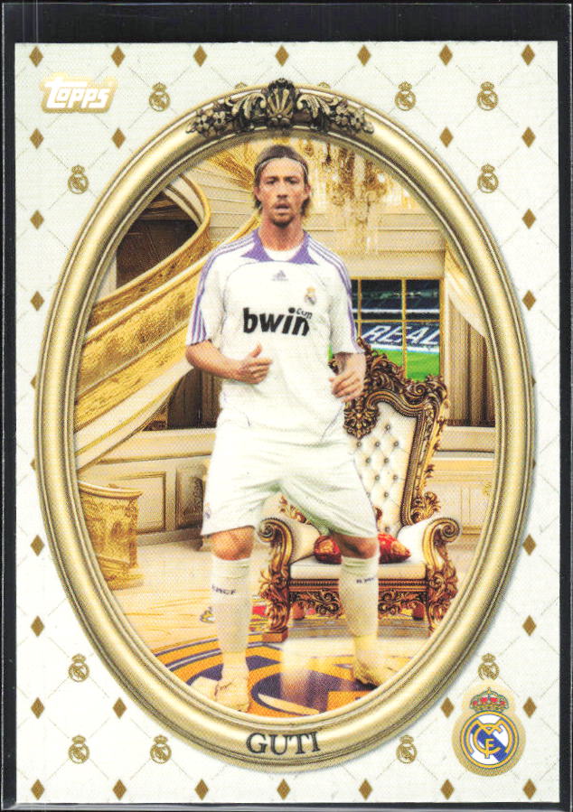 2025-26 Topps Real Madrid Team Set #45 Guti – framsida