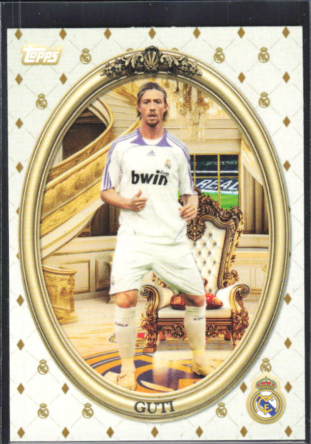 2025-26 Topps Real Madrid Team Set #45 Guti – framsida