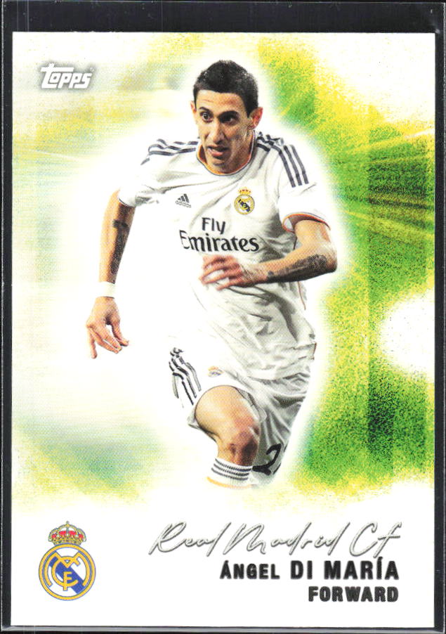2025-26 Topps Real Madrid Team Set #32 Ángel Di María – framsida