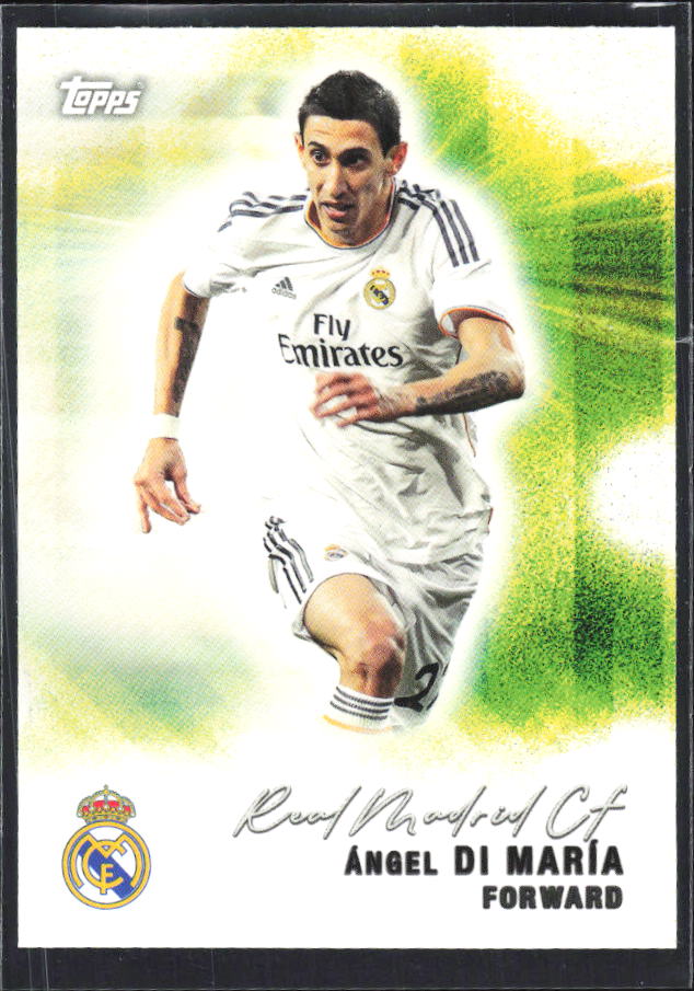 2025-26 Topps Real Madrid Team Set #32 Ángel Di María – framsida