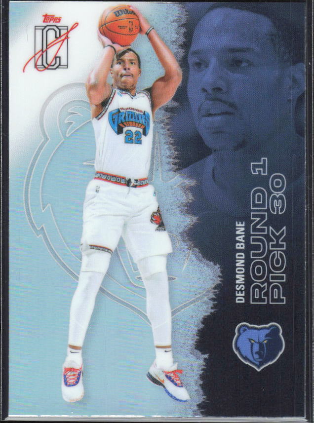 2025-26 Topps Signature Class #80 Desmond Bane Chrome Refractor – framsida