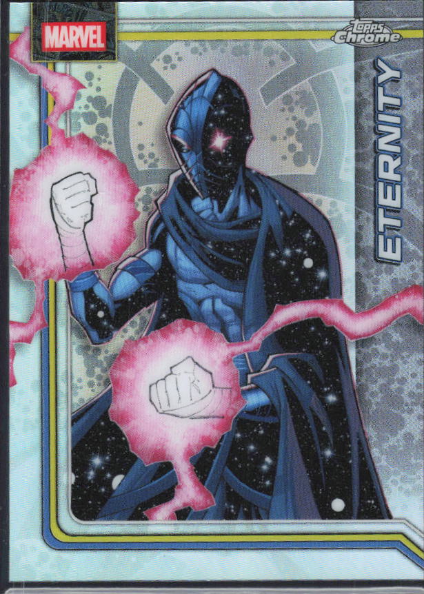 2026 Topps Chrome Marvel Comics #036 Eternity Refractor – framsida