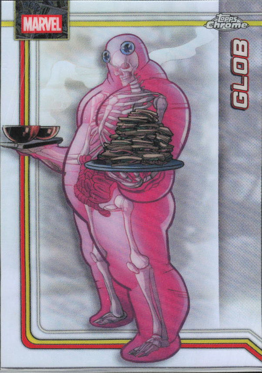 2026 Topps Chrome Marvel Comics #043 Glob Refractor – framsida